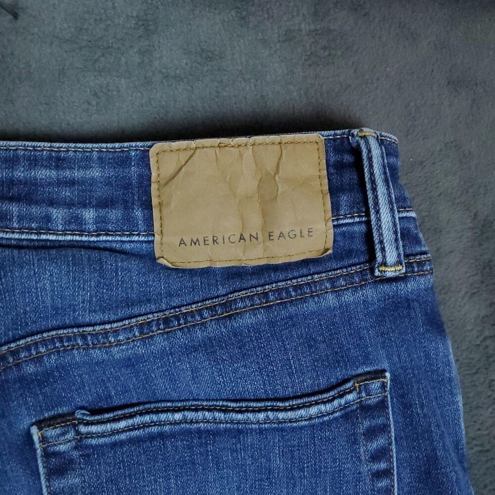 American Eagle Jeans Womens 31x27 AirFlex Temp Tech Athletic Fit Stretch Denim - Picture 12 of 14